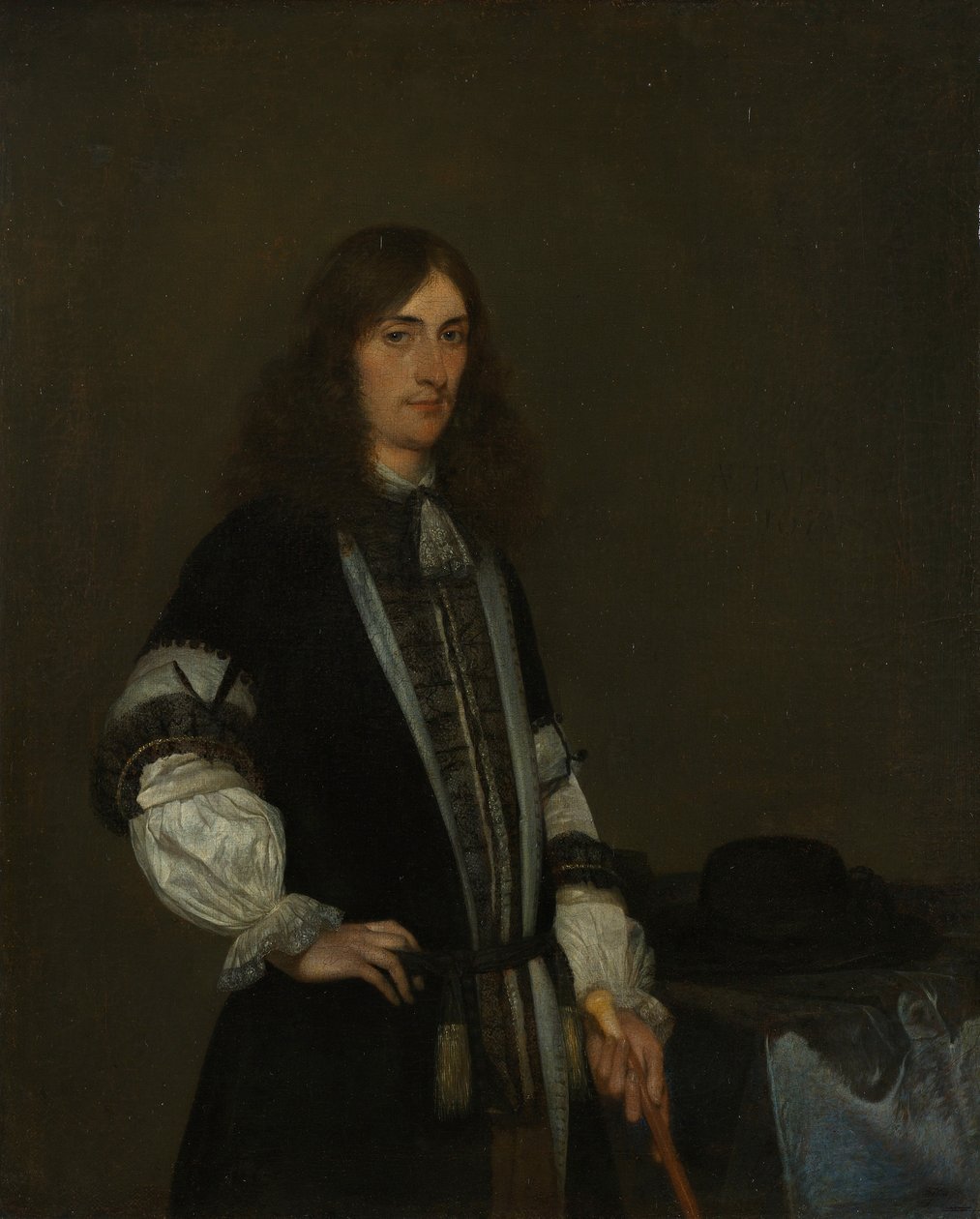 Porträtt av François de Vicq (1646-1707). av Gerard ter Borch