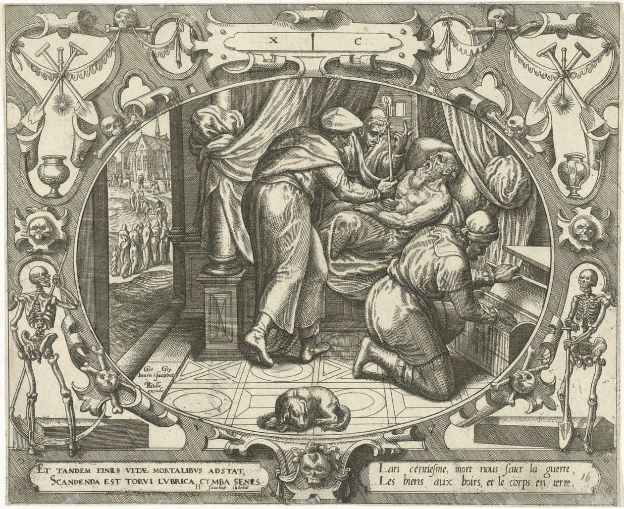 Man vid hundra års ålder Ten Ages of Man (serietitel) av Gerard van Groeningen