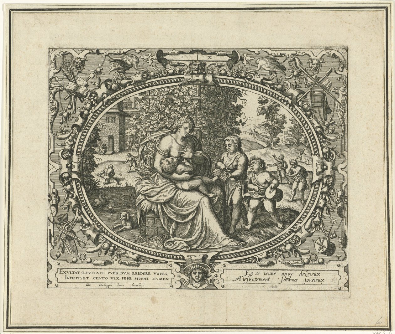 Man vid tio års ålder Ten Ages of Man (serietitel) av Gerard van Groeningen