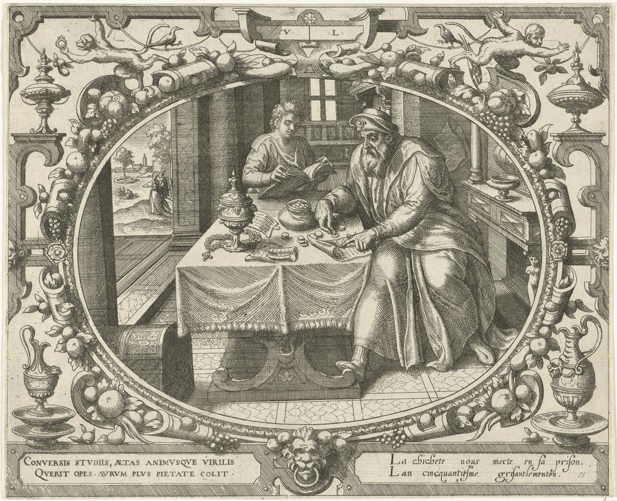 Man i en ålder av femtio Ten Ages of Man (serietitel) av Gerard van Groeningen