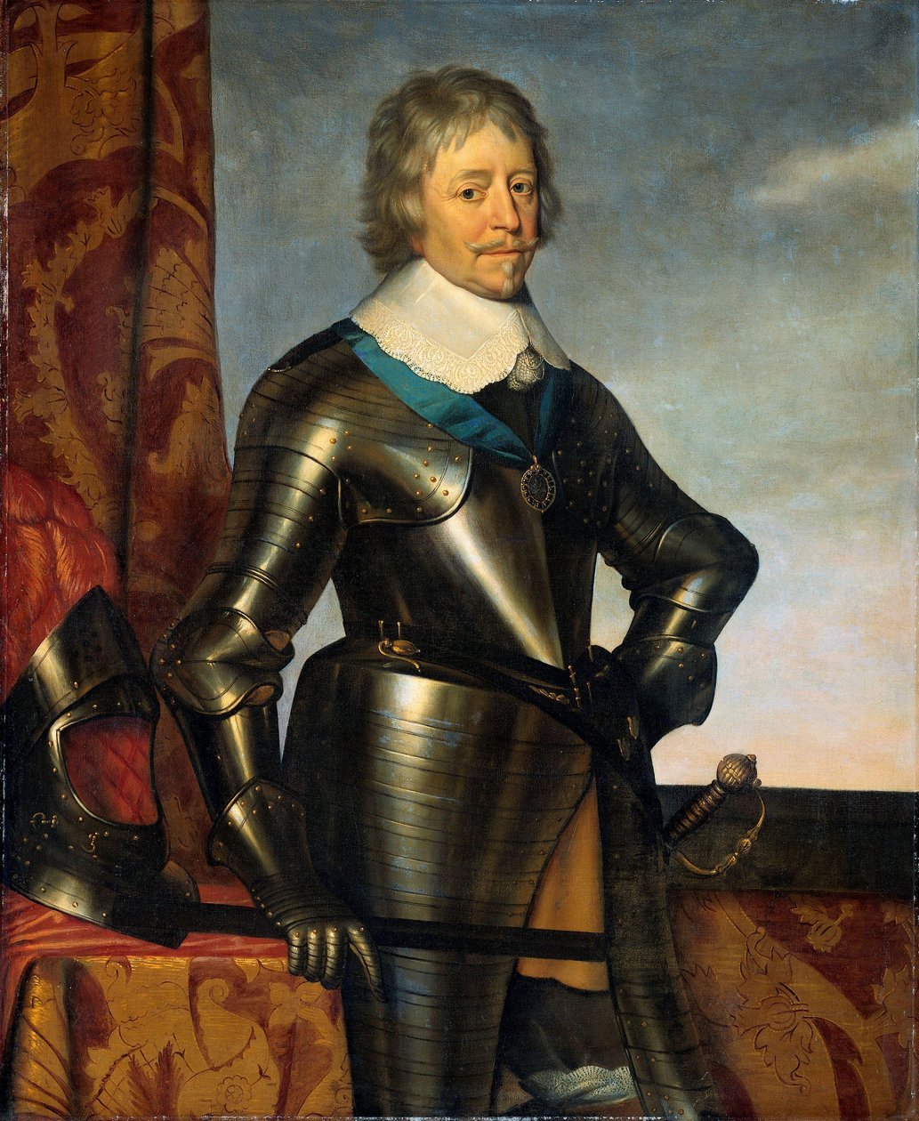 Porträtt av Frederik Hendrik (1584-1647), Prins av Orange av Gerard van Honthorst (workshop of)