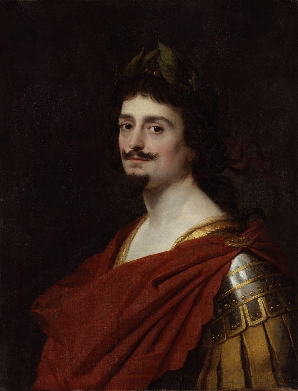 Porträtt av Fredrik V, kurfurste av Pfalz (1596-1632), som romersk kejsare av Gerard van Honthorst