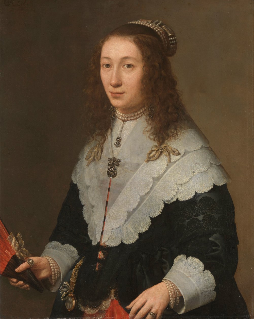 Catharina van Well (1626-1722), hustru till Guilliaam van Bleyswijk av Gerard van Kuijl