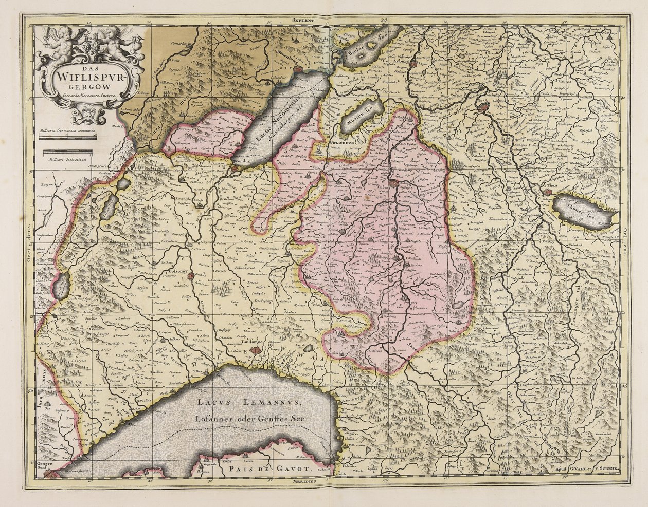 Das Wiflispurgergergow / Gerardo Mercatore auctore av Gerardus Mercator