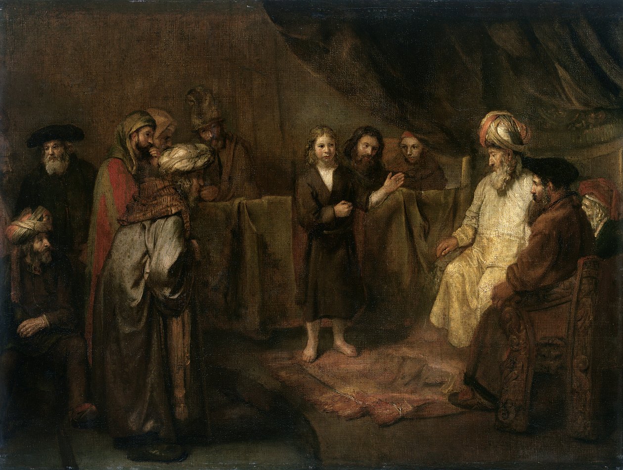Spädbarnet Kristus i templet av Gerbrand van den Eeckhout