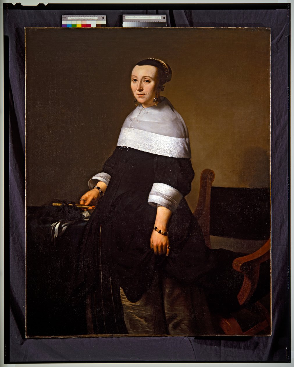 Porträtt av hans hustru av Gerbrandt van den Eeckhout