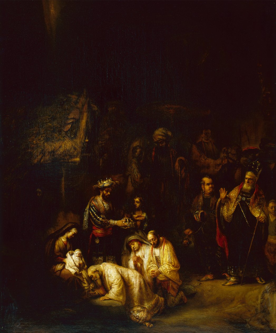 Tillbedjan av kungarna av Gerbrandt van den Eeckhout