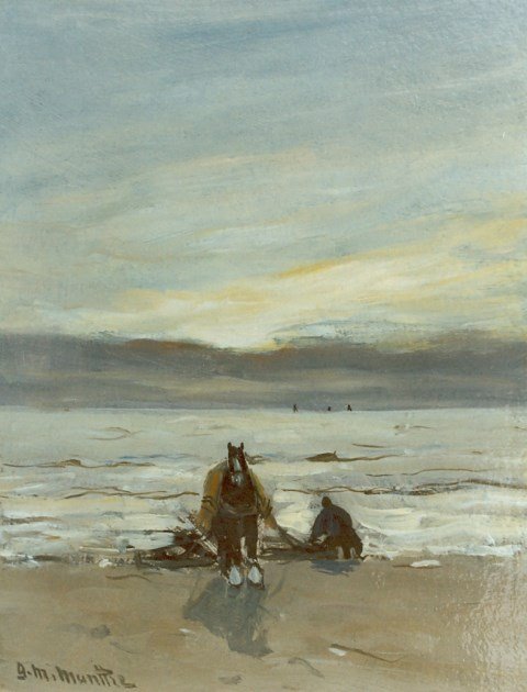 Skaldjursfiskare i surfing av Gerhard Morgenstjerne Munthe