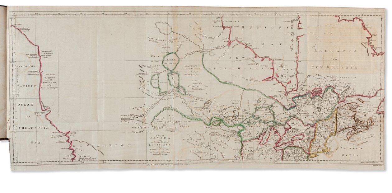 Resor från Asien till Amerika, för att slutföra upptäckterna av Nordvästkusten i Amerika, London: Thomas Jefferys av Gerhard Friedrich Müller