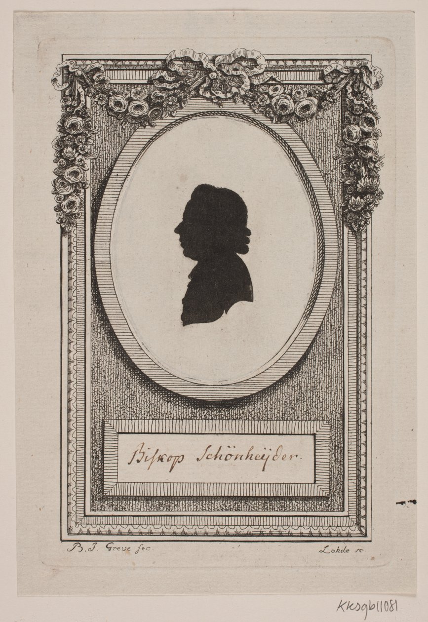 Danish: Biskop Schönheyder av Gerhard Ludvig Lahde