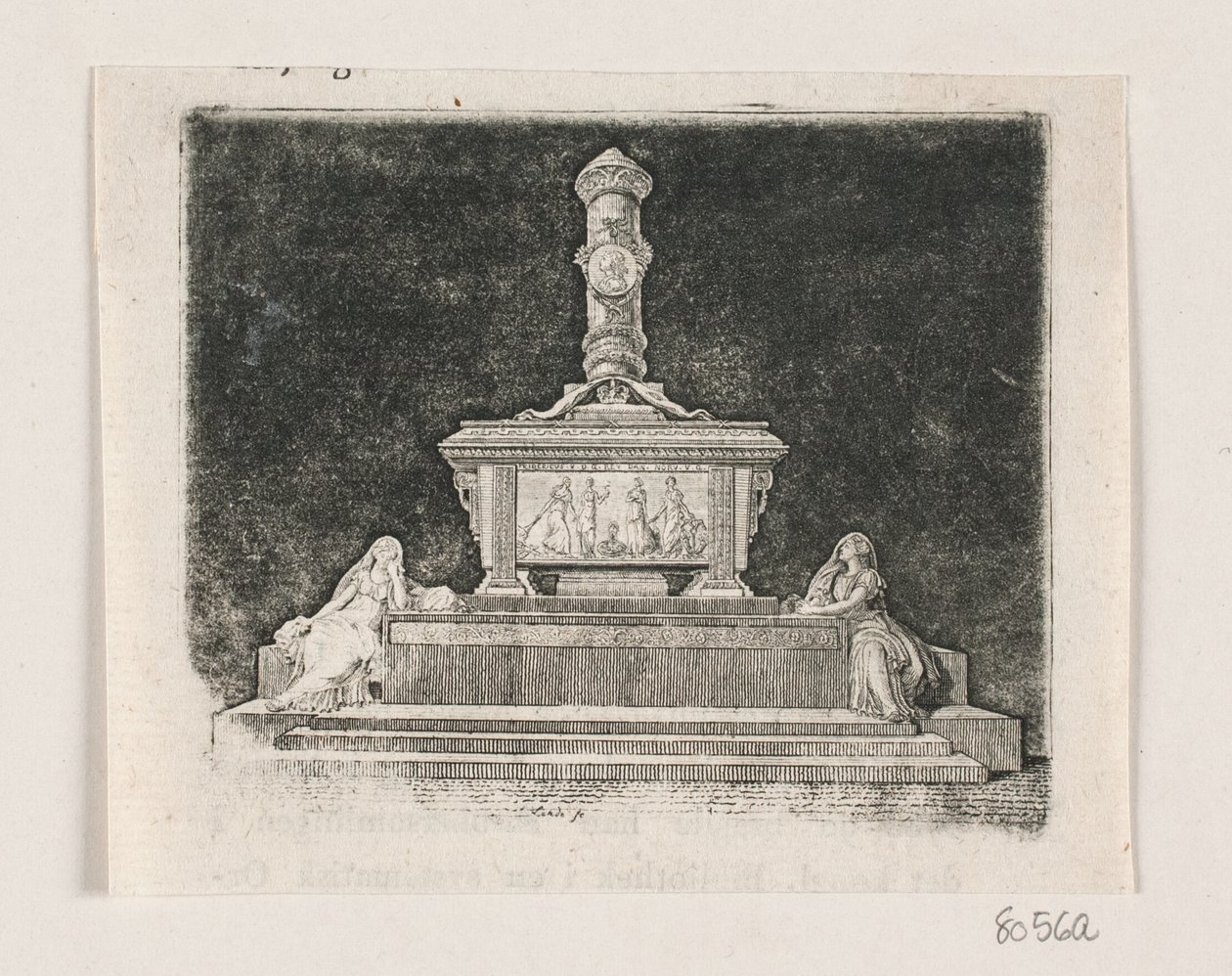 Frederik den 5:s monument i Roskilde av Gerhard Ludvig Lahde