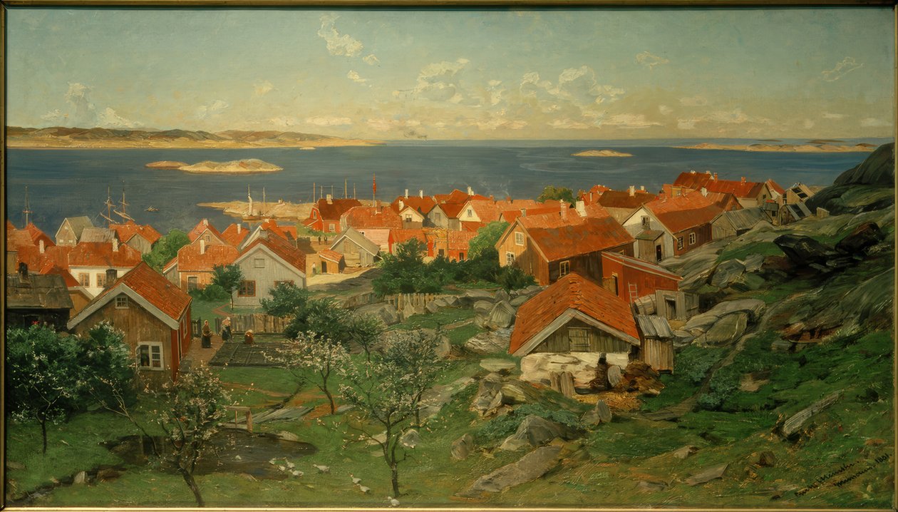 Platsen Nevlunghavn av Gerhard Peter Frantz Vilhelm Munthe