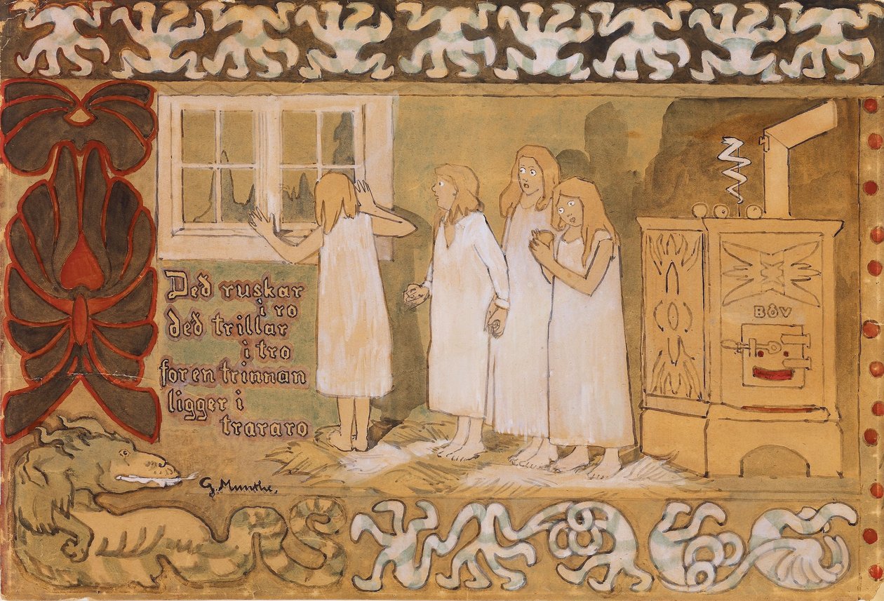 Mörkrädd av Gerhard Munthe