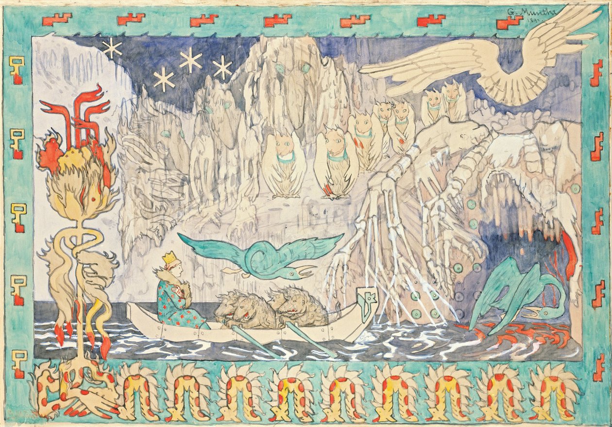 Jättens lya av Gerhard Munthe