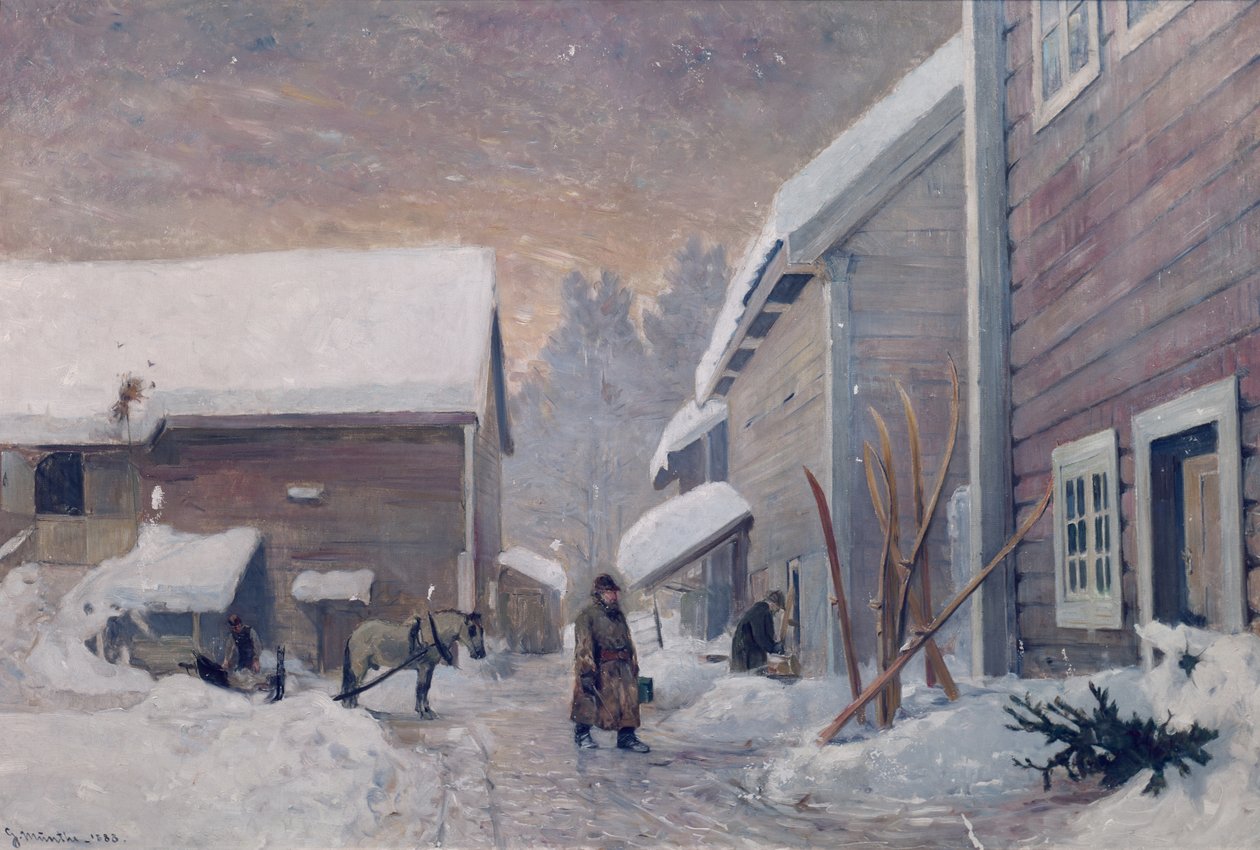 Läkaren återvänder hem av Gerhard Peter Frantz Vilhelm Munthe