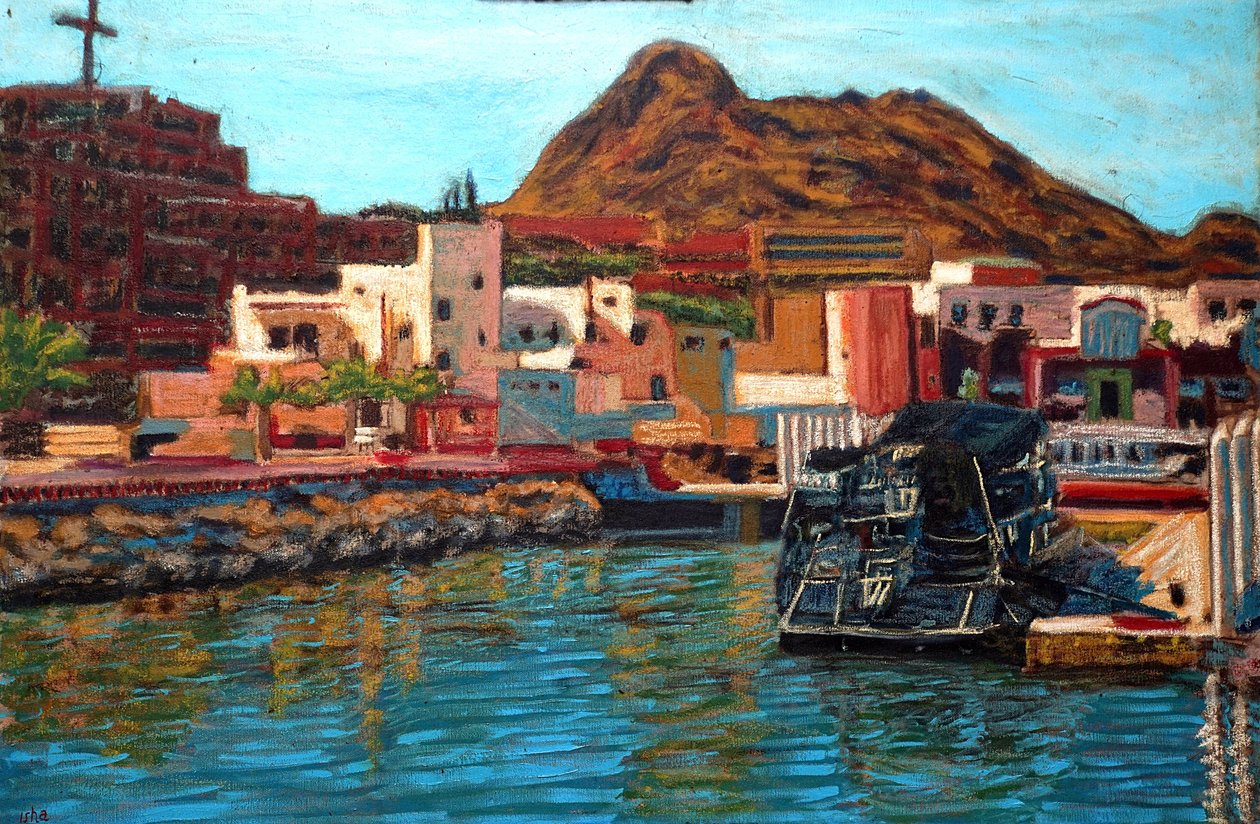 Marina Towards Pedregal, 2013 (olja på duk) av Gerhardt Isringhaus