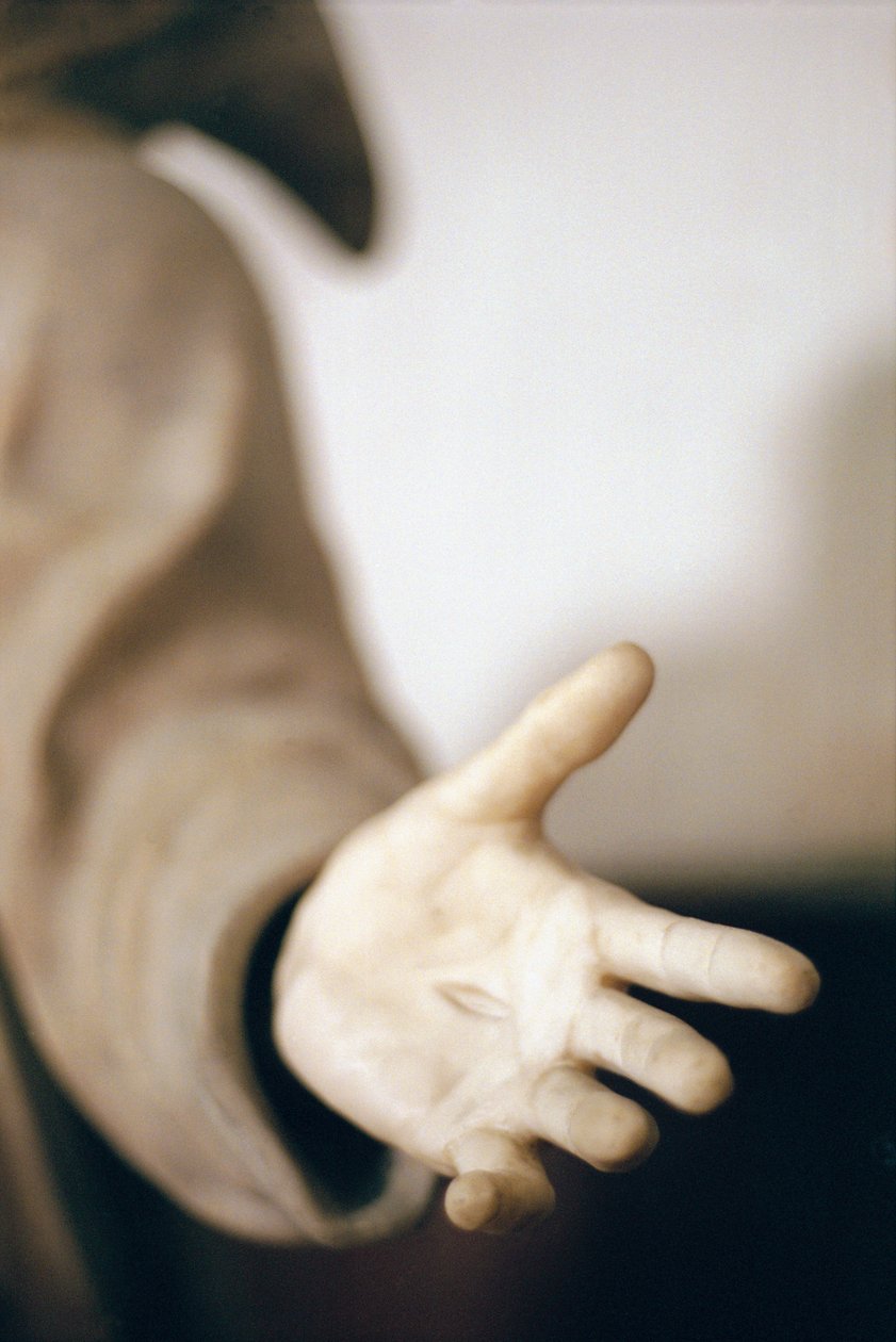 Den helige Franciskus som får stigmata, ca 1580 (marmor) (se även 248124, 248125 och 248126) av Germain Pilon