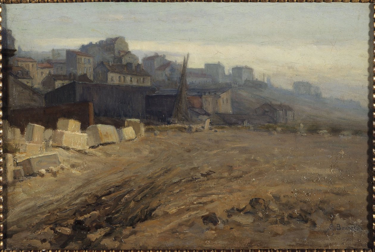 La Butte aux Cailles, ca 1901 (olja) av Germain Eugene Bonneton