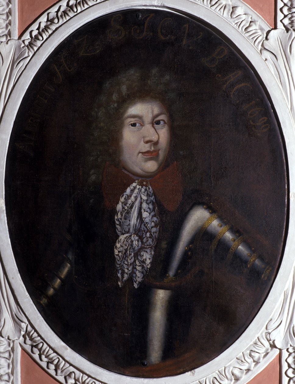 Albrecht von Coburg, hertig av Sachsen, Cleves och Berg av German School