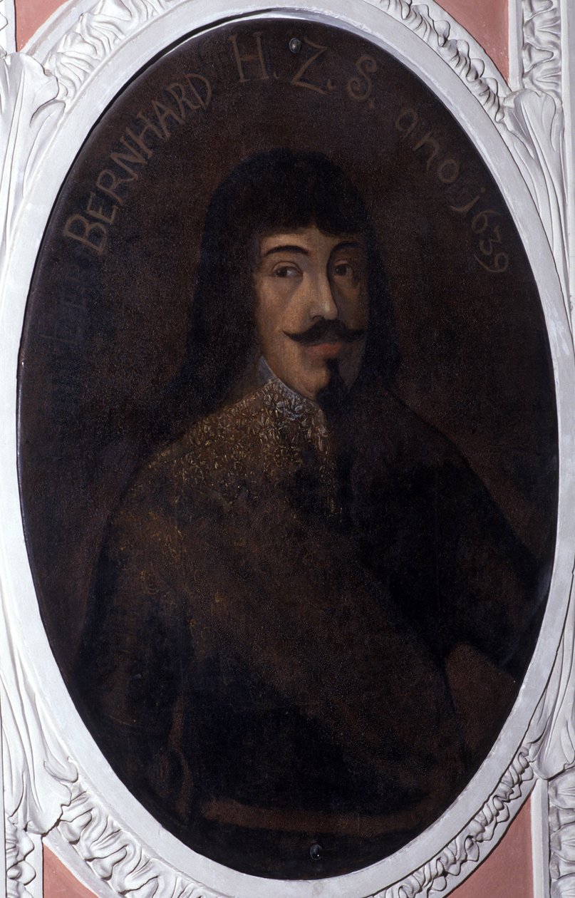 Bernhard von Weimar, hertig av Sachsen av German School