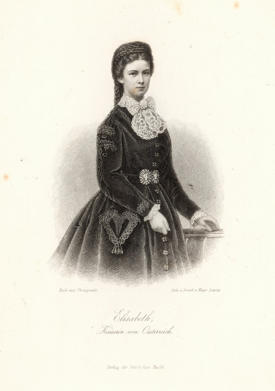Kejsarinnan Elisabeth av Österrike (1837-98) i 