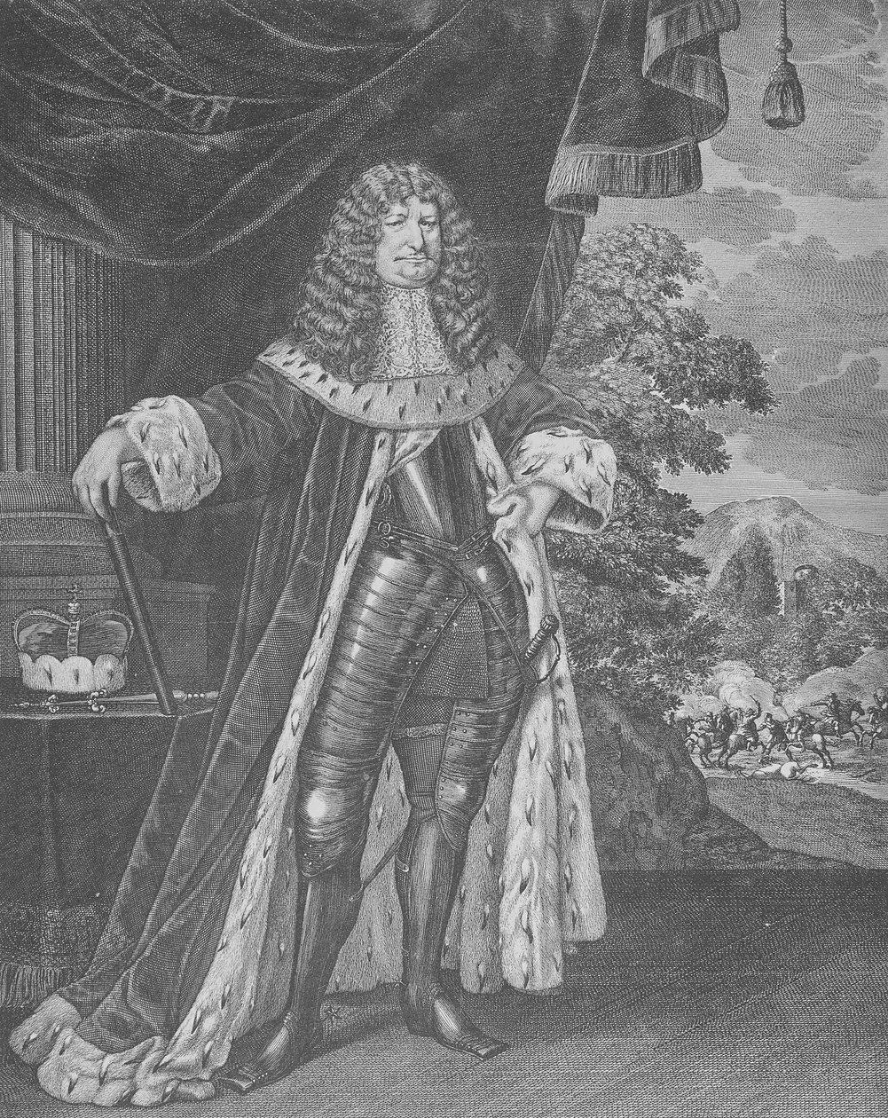 Friedrich Wilhelm I, kurfurste av Brandenburg av German School