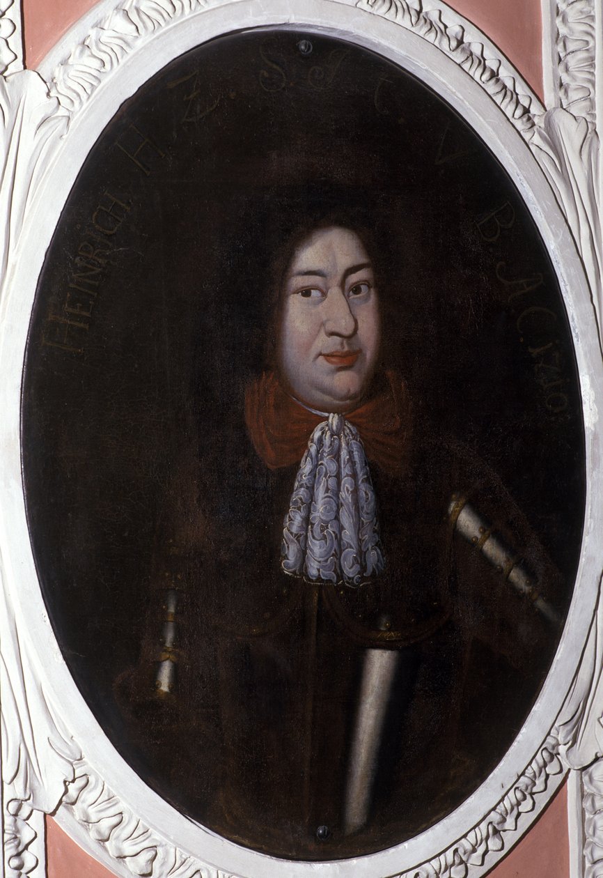Heinrich von Roemhild, hertig av Sachsen, Juelich, Cleve och Berg av German School
