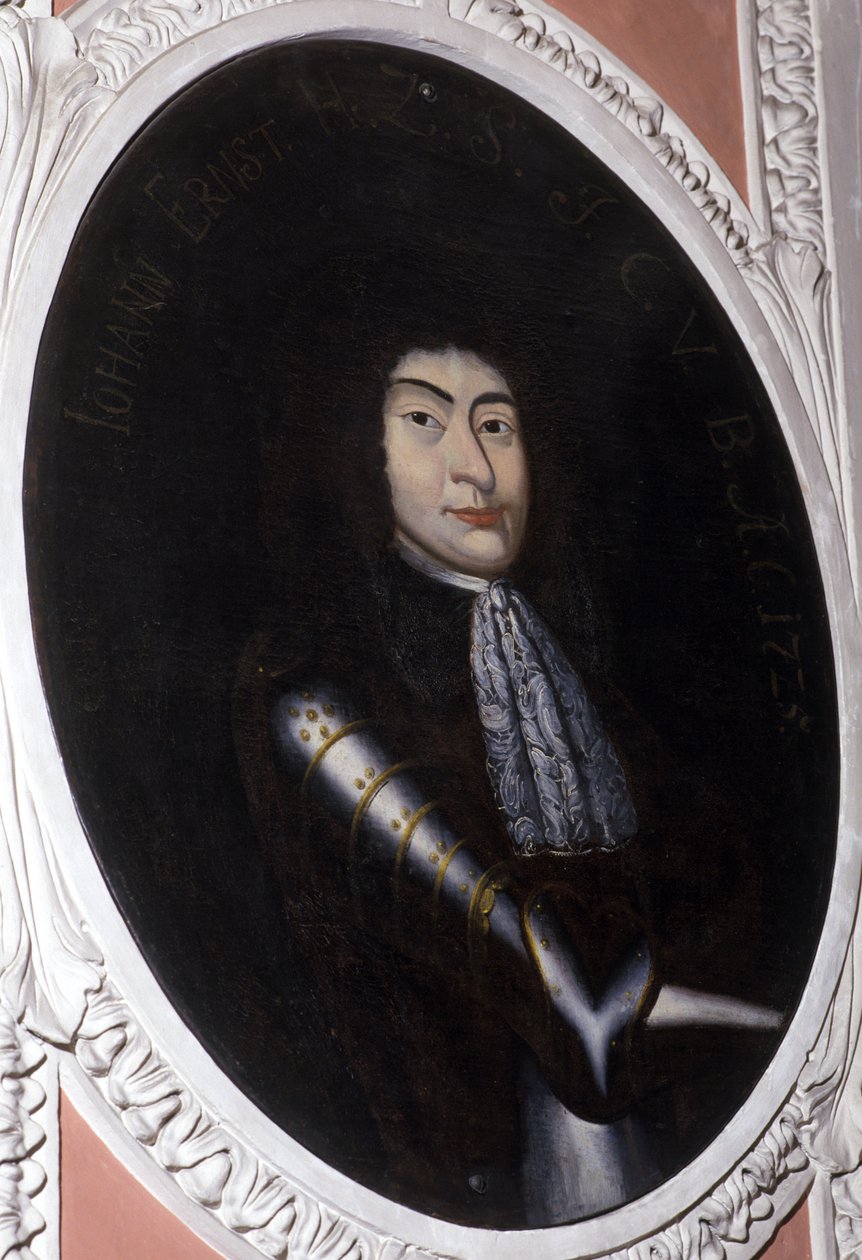 Johann Ernst von Saalfeld, hertig av Sachsen, Juelich, Cleve och Berg av German School