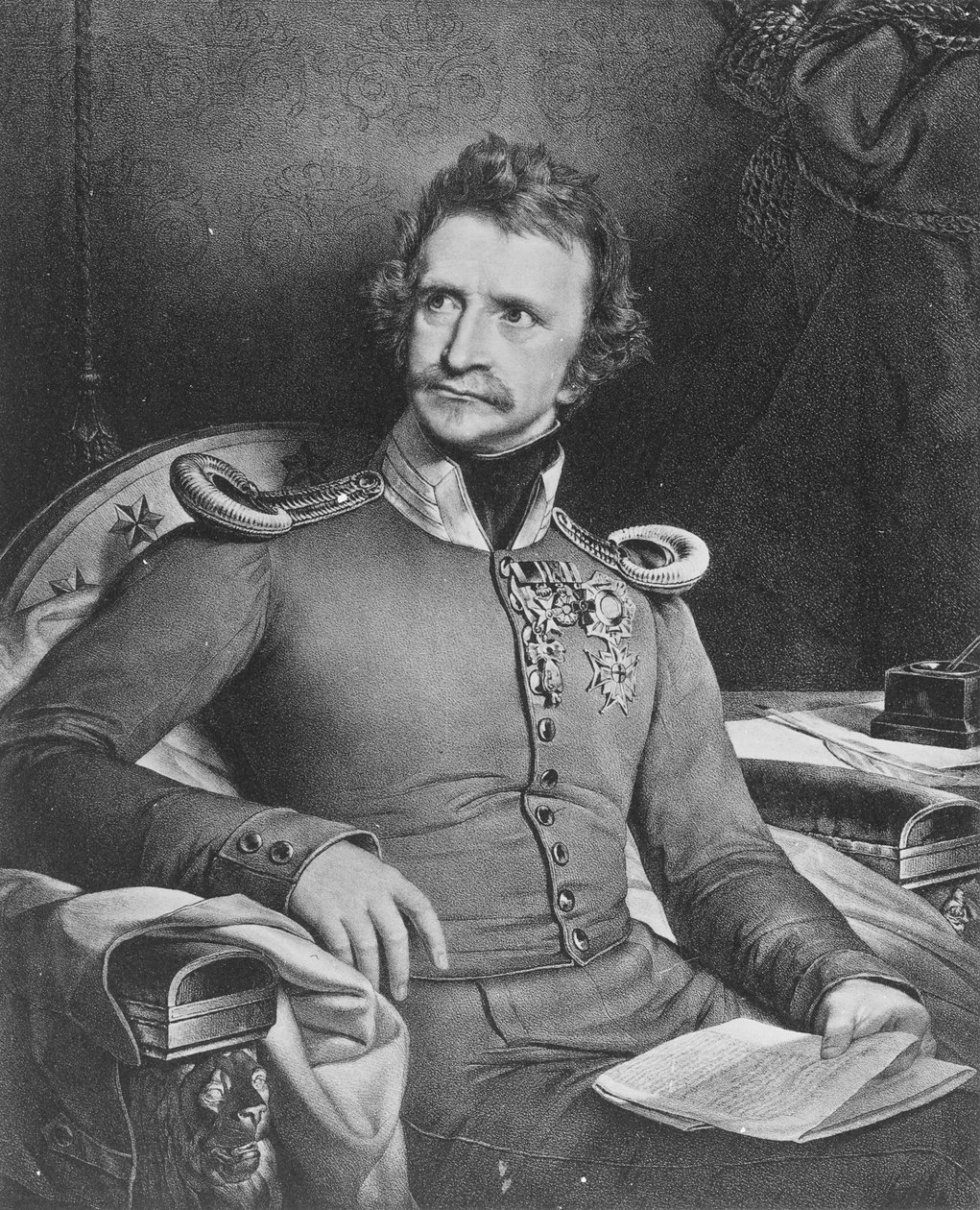 Ludvig I av Bayern av German School