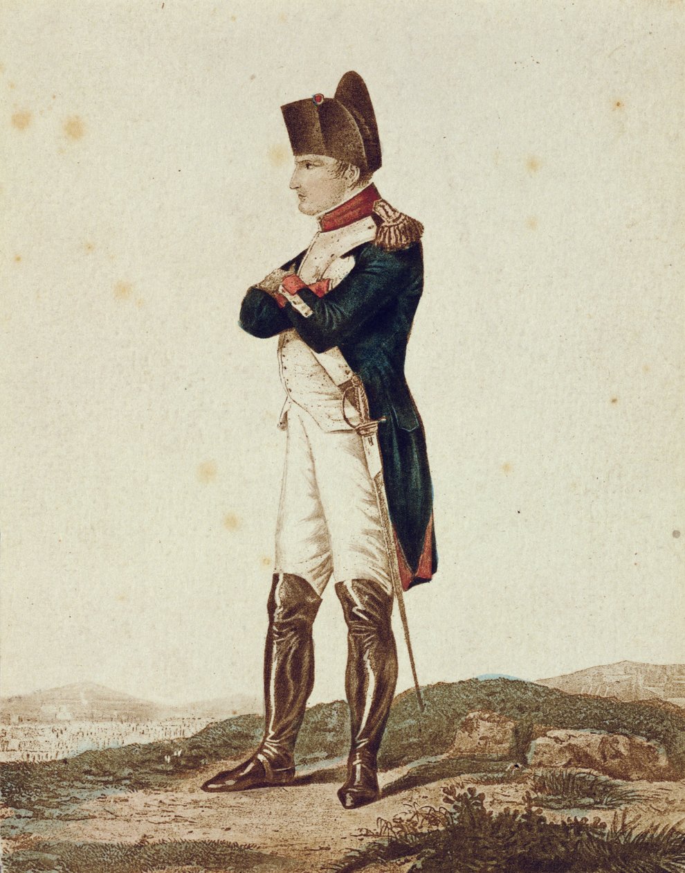 Napoleon Bonaparte som förste konsul av German School