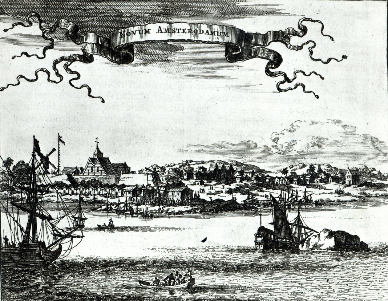 Nya Amsterdam, ca 1667 av German School