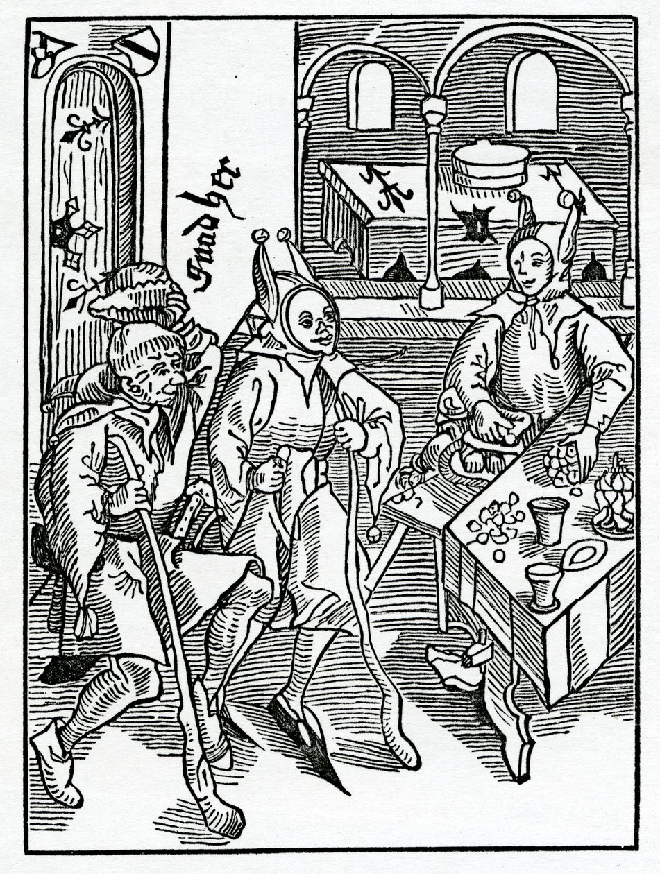 Av Auaryce eller Couetyse och prodygalyte, illustration från Alexander Barclays engelska översättning av 