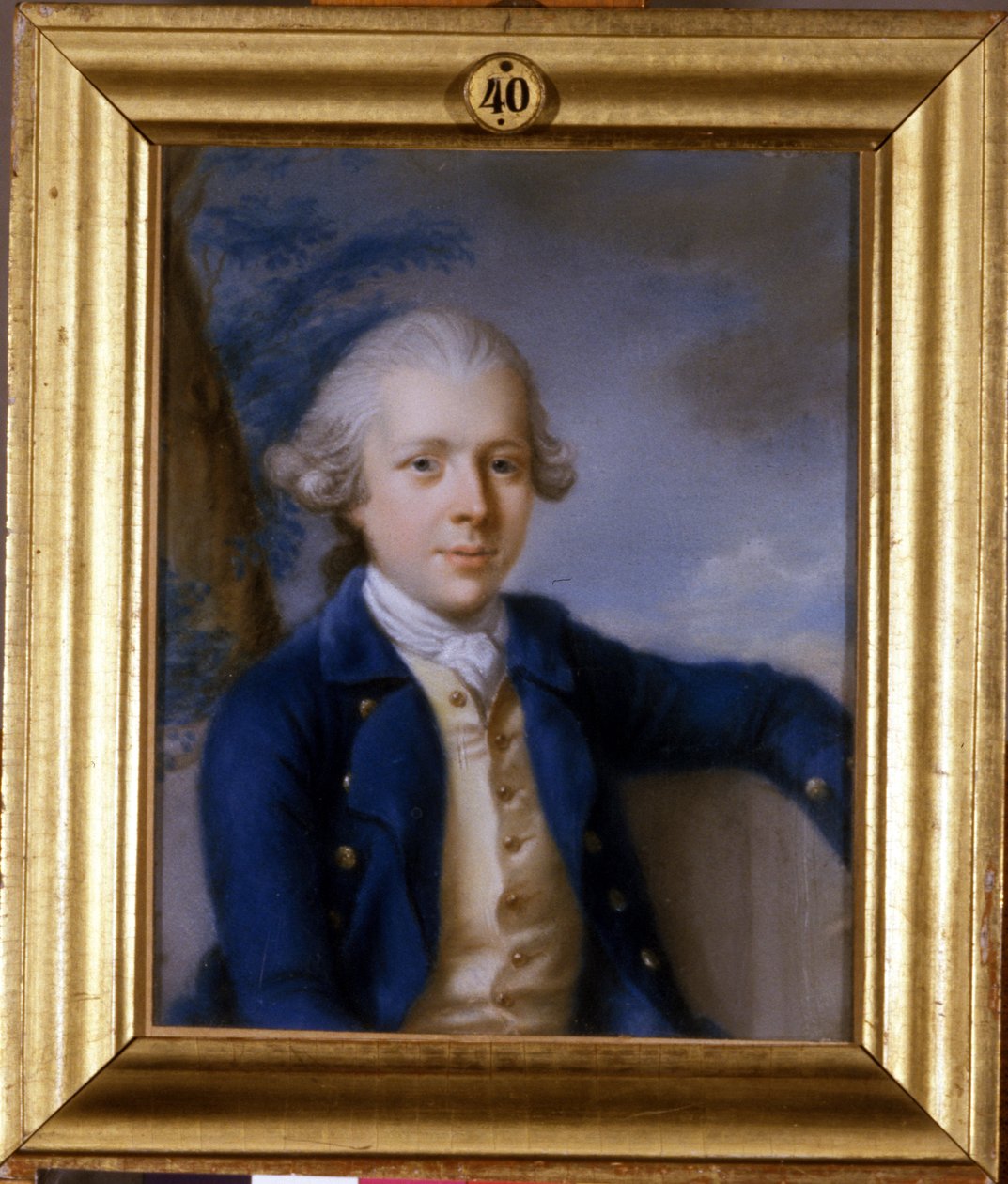 Porträtt av hertig Ernst II, 1768 av German School