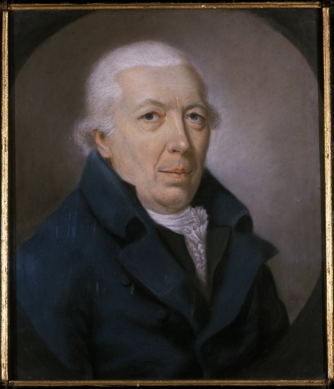 Porträtt av pastor Buddeus, 1780 av German School