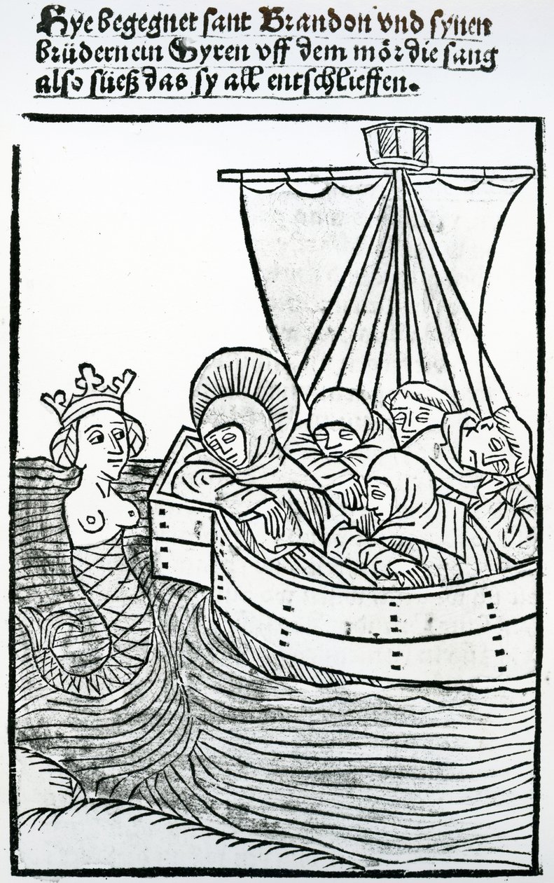 St. Brendan ma le Siren, ata mai le 