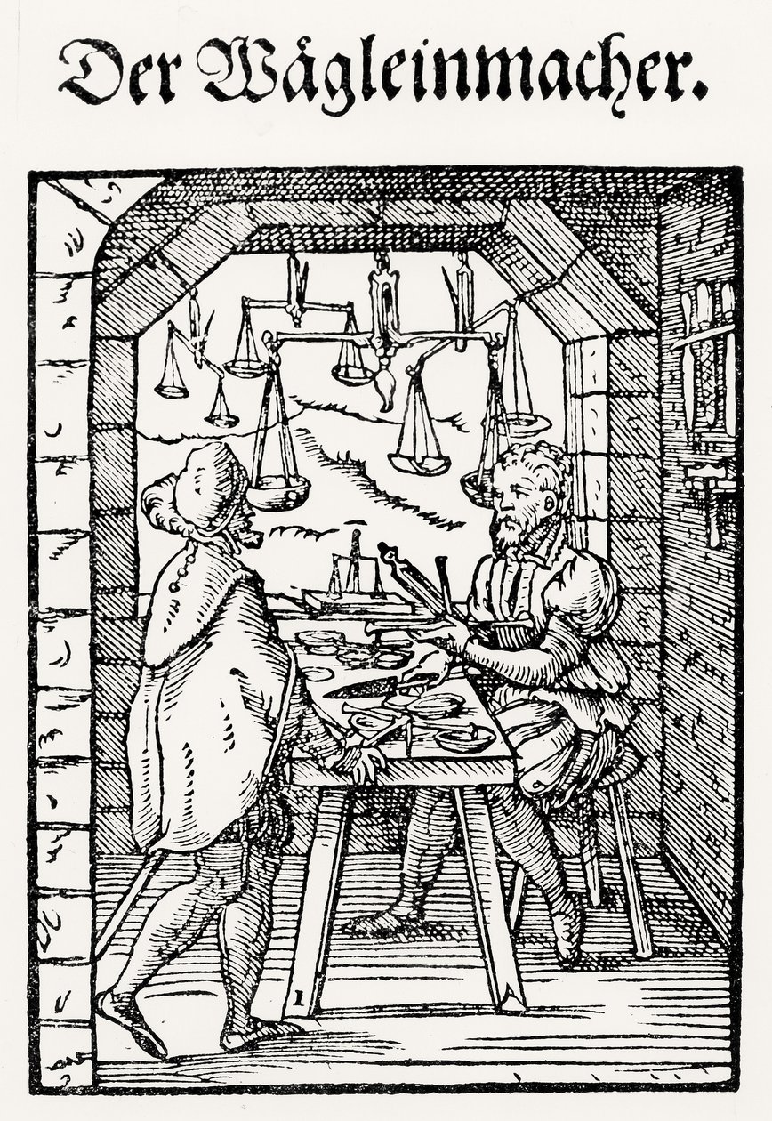 The Scale Maker, utgiven av Hartman Schopper av German School
