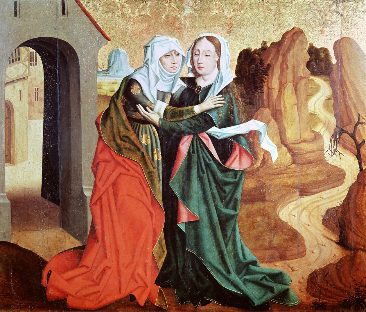The Visitation, c.1460 av German School