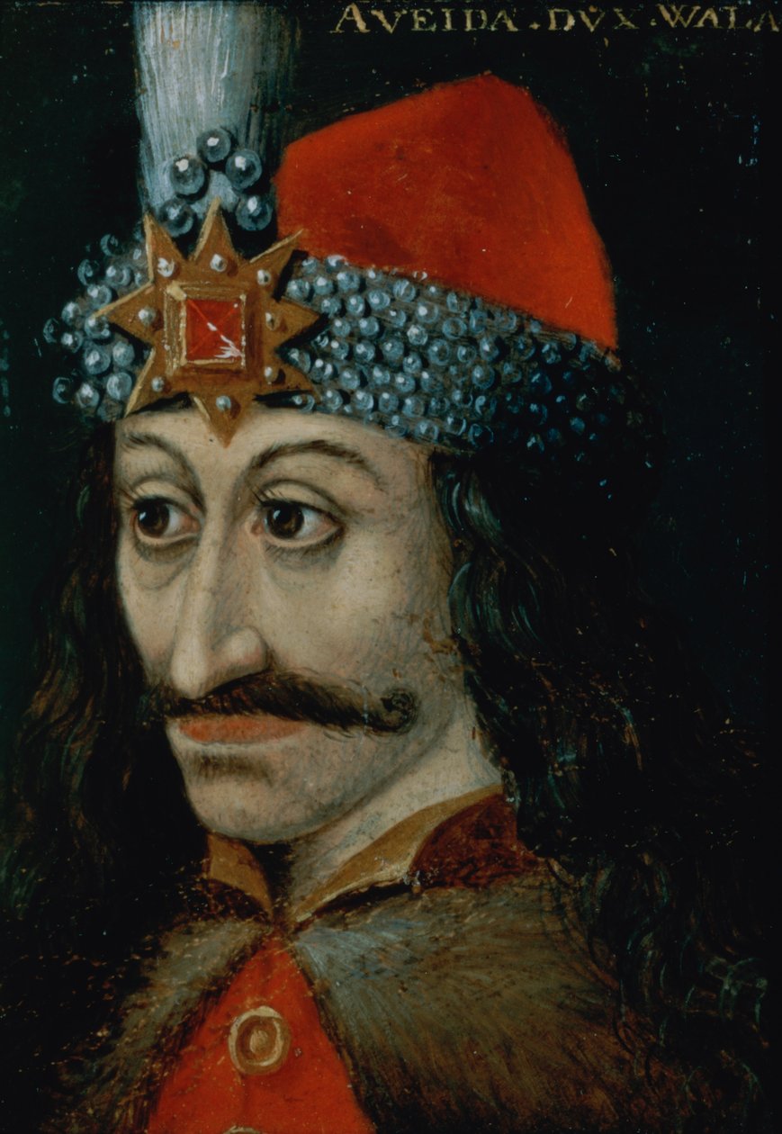 Vlad the Impaler (Vlad VI av Valakien) (död 1462) av German School
