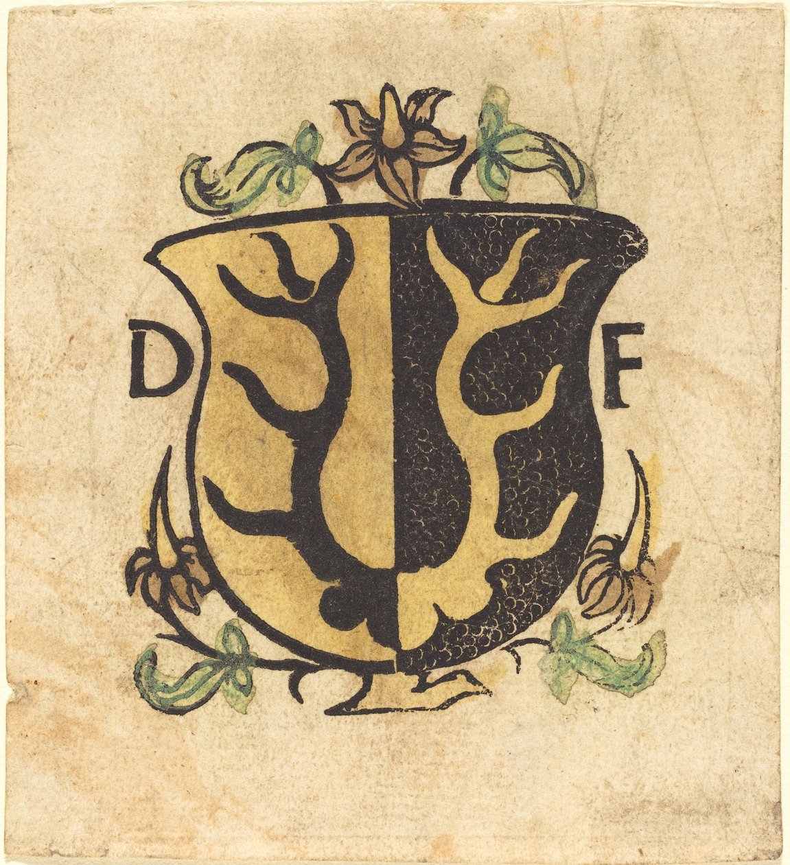 Bokskylt av Dominicus Frauenfelder av German 15th Century