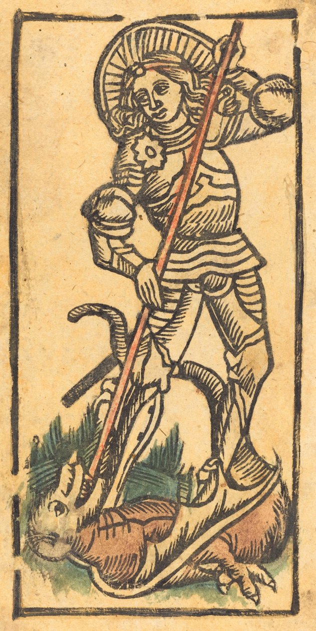 Sankt Georg av German 15th Century