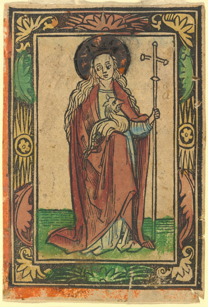 St Margaret av German 15th Century