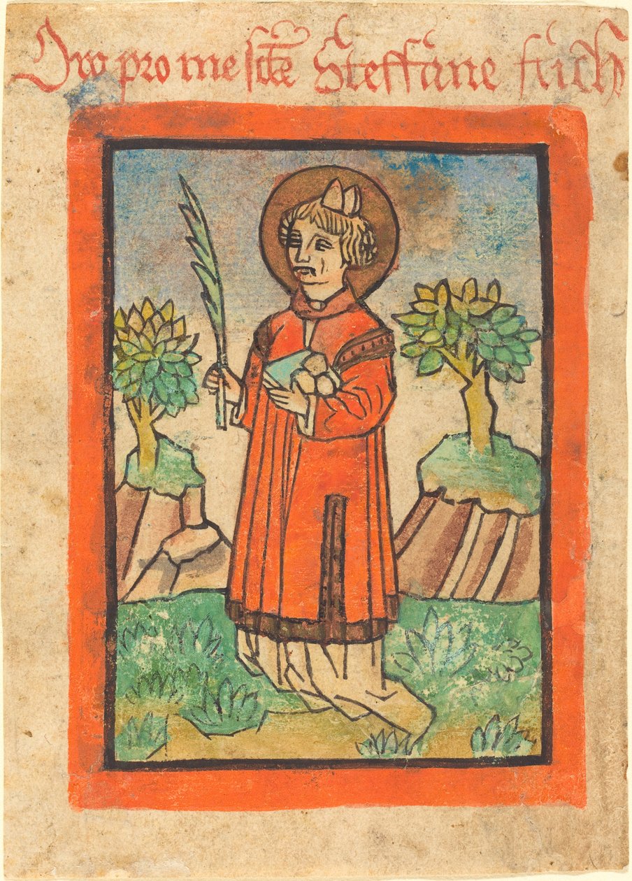 Sankt Stefan av German 15th Century