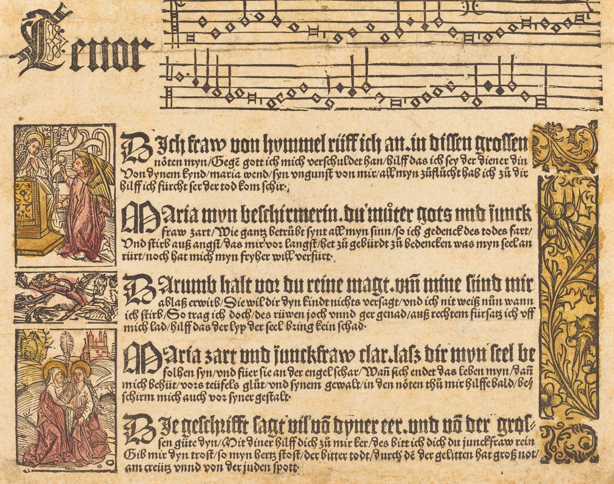 Sång till jungfrun av German 15th Century