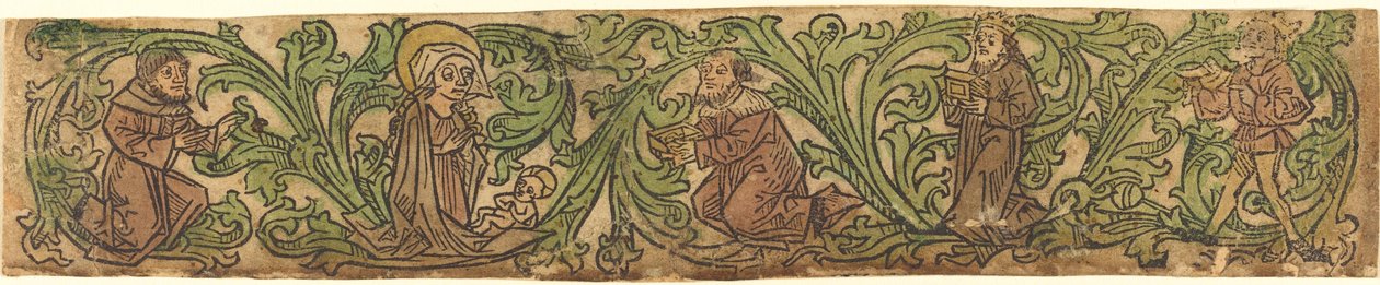 Magiernas tillbedjan ligger i en gräns av German 15th Century