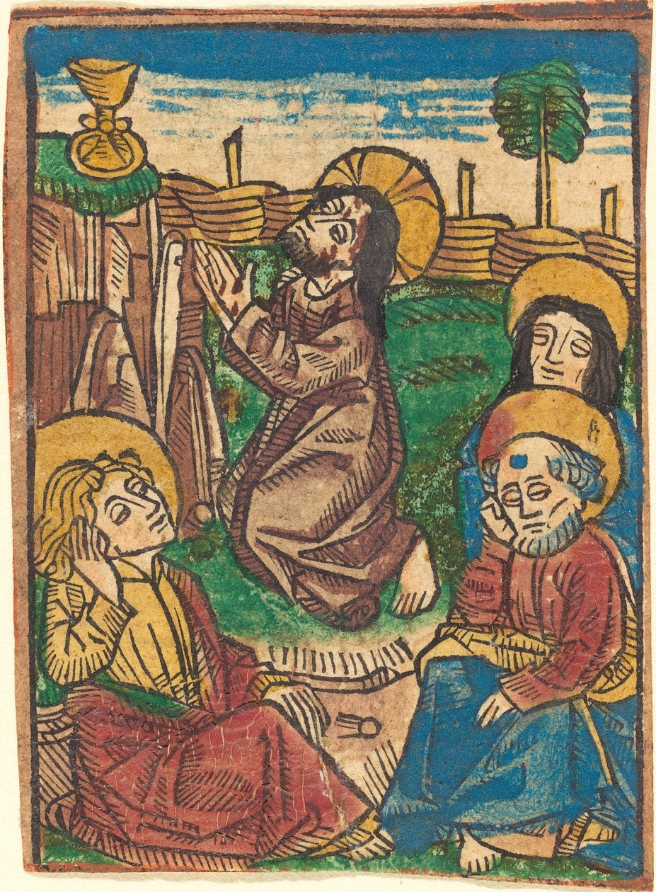 Kval i trädgården av German 15th Century