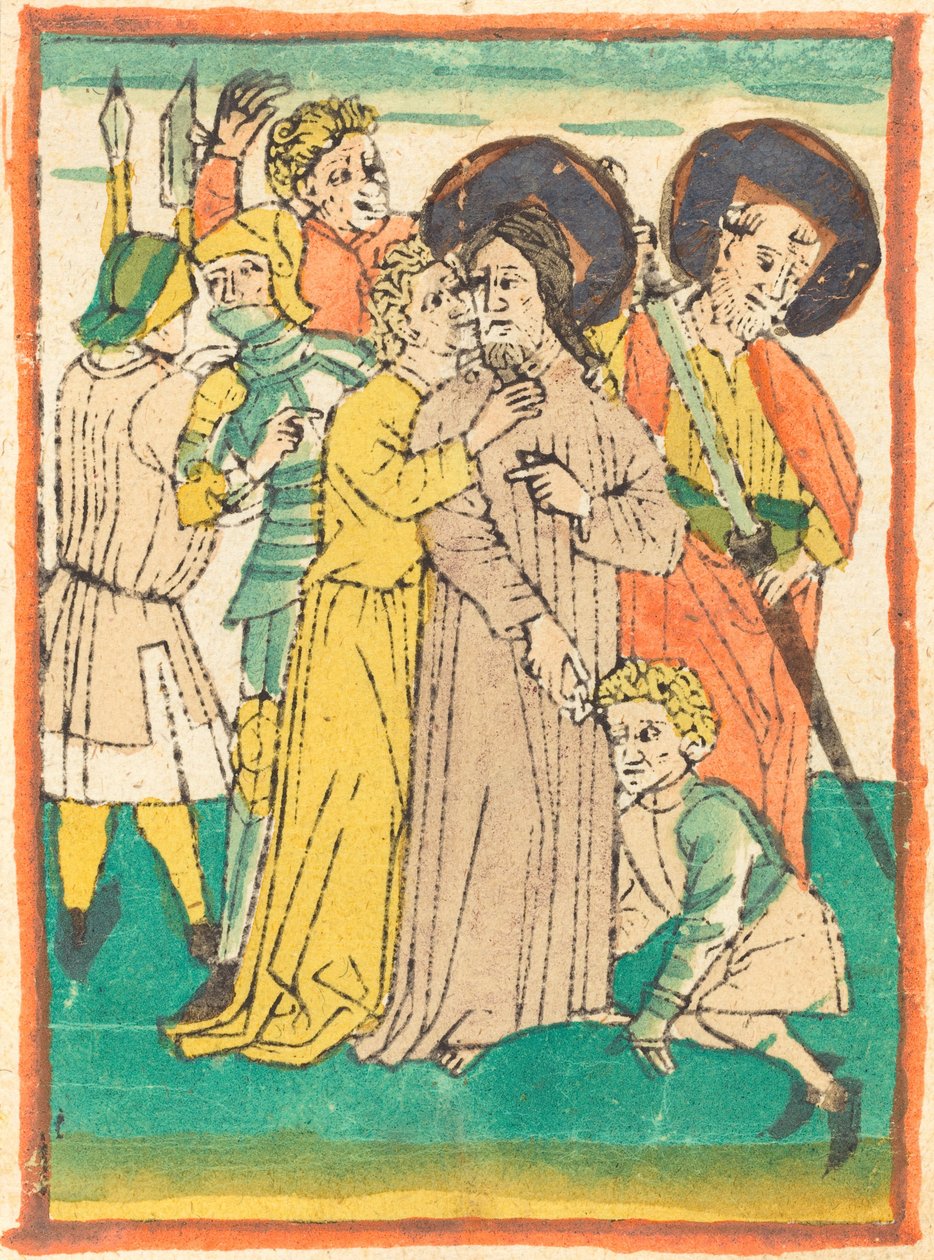 Kristi förräderi av German 15th Century