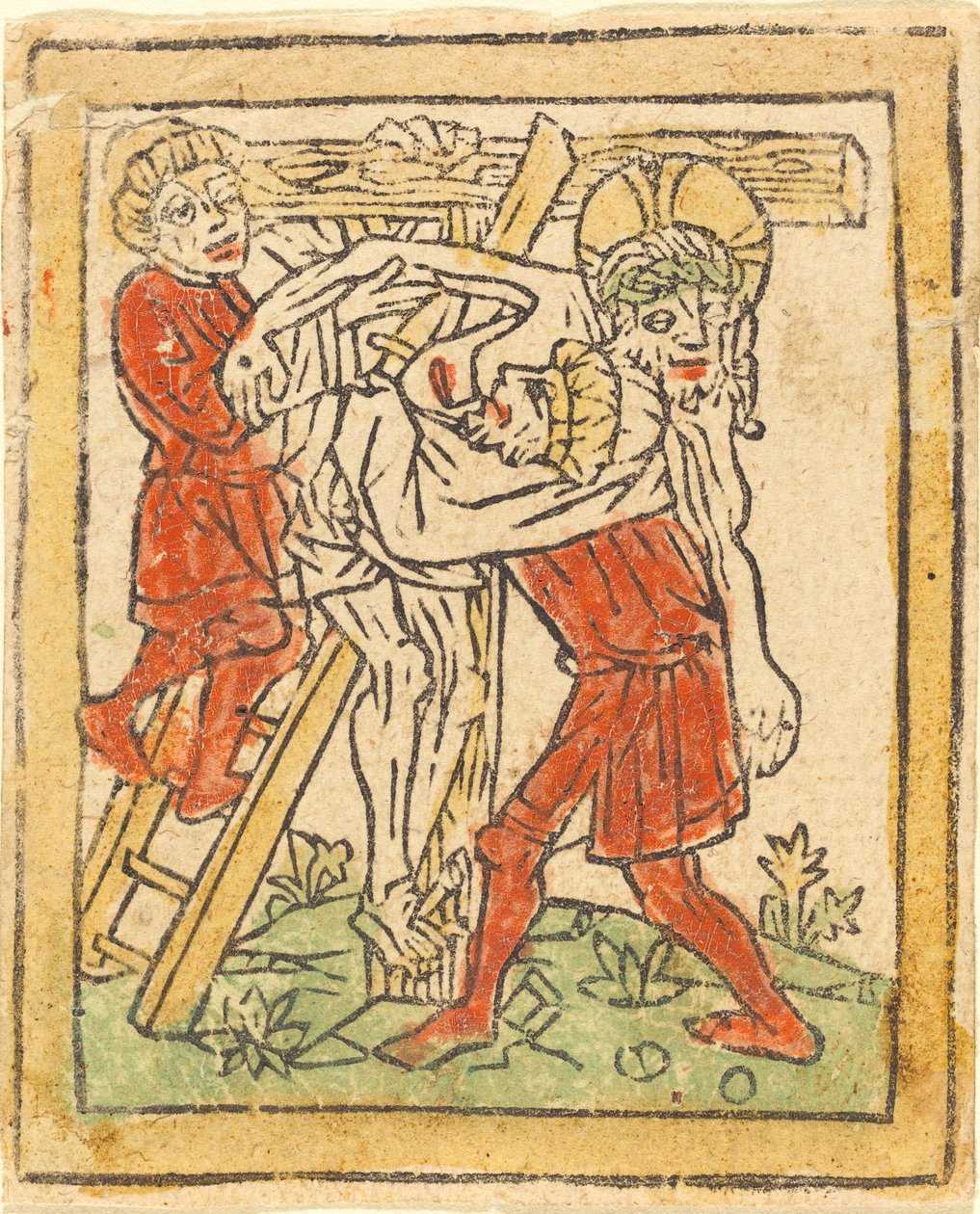 Depositionen av German 15th Century