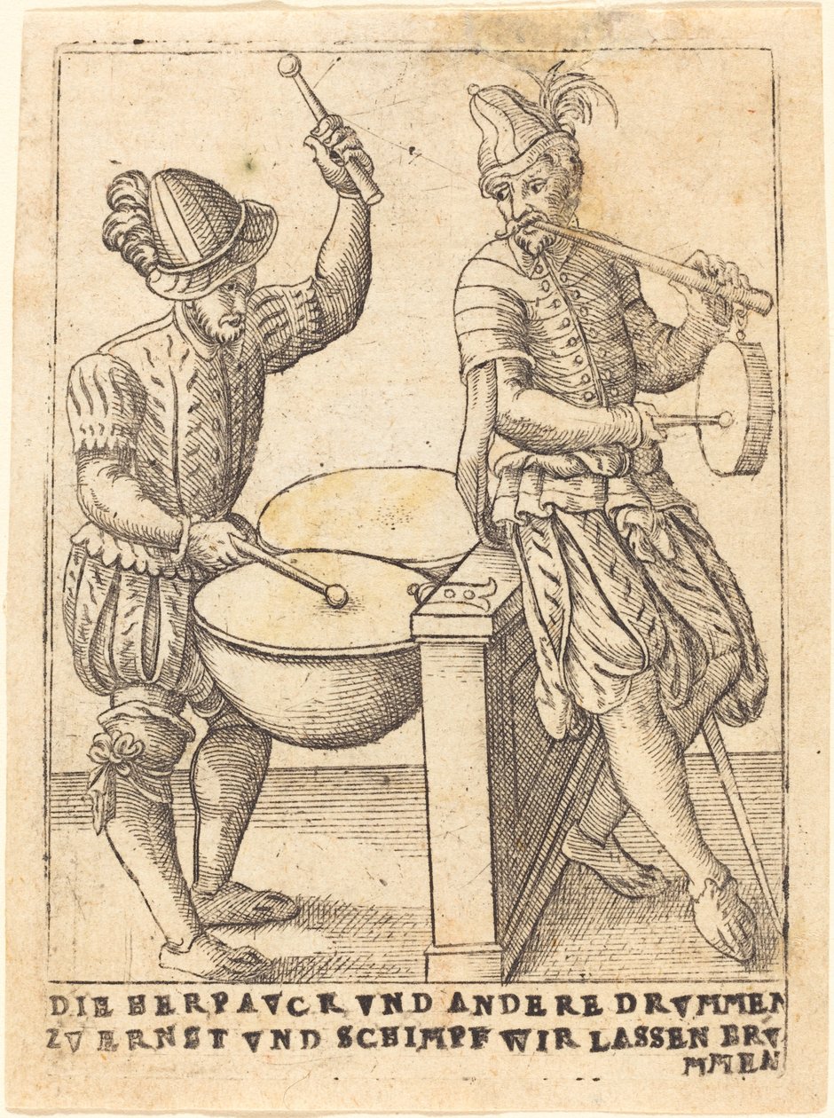 Den Herpavck och andra Drvmmen på allvar och Schimpf låter vi uppmuntra av German 16th Century