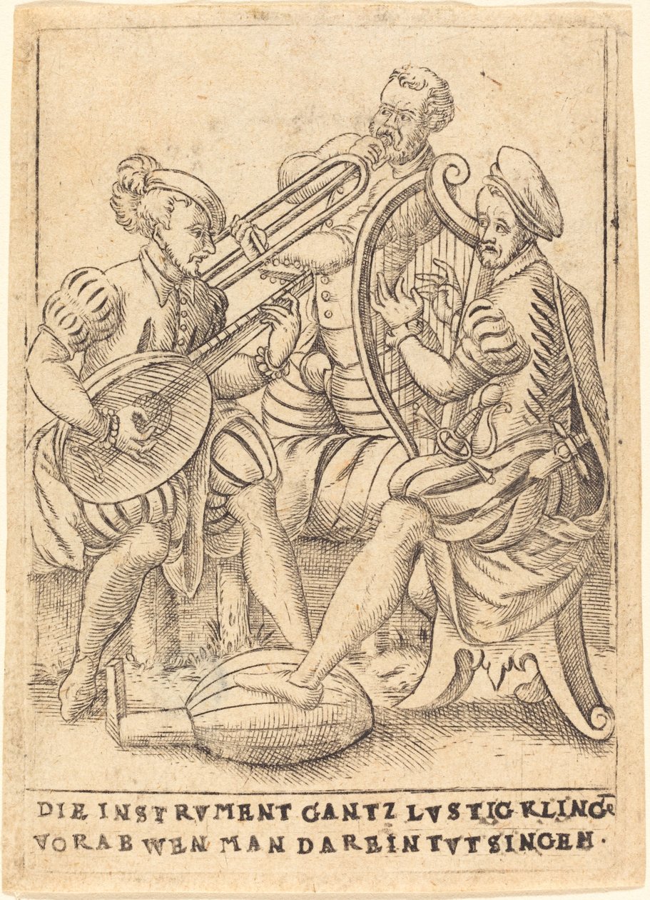 Instrumentet låter väldigt roligt på förhand om man sjunger in i det tvt av German 16th Century