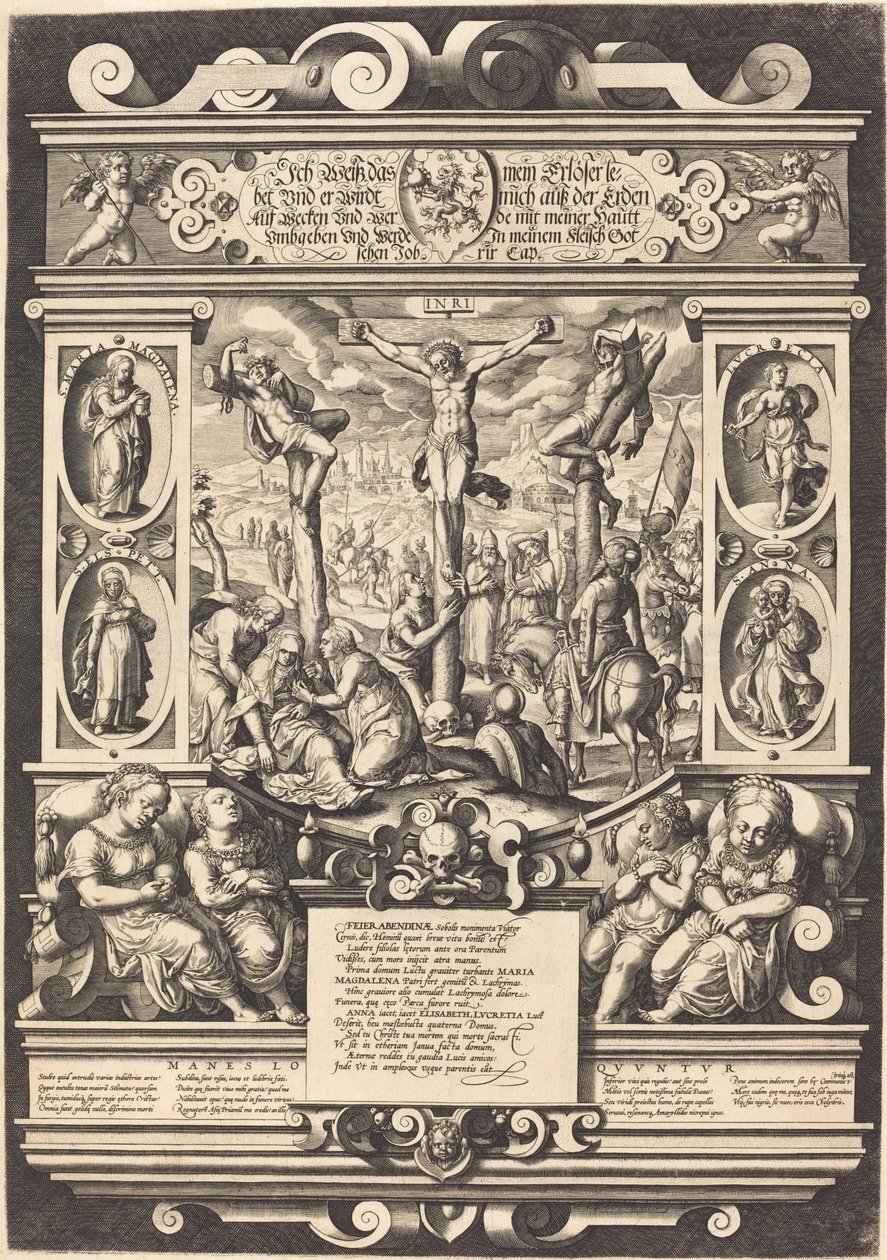 Begravningsmonument till Feuerabends döttrar av German 16th Century